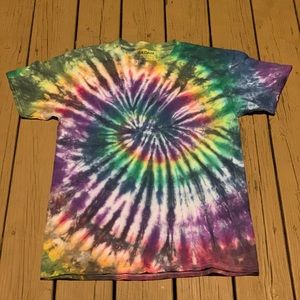 Adult Large Rainbow Spiral Tie Dye